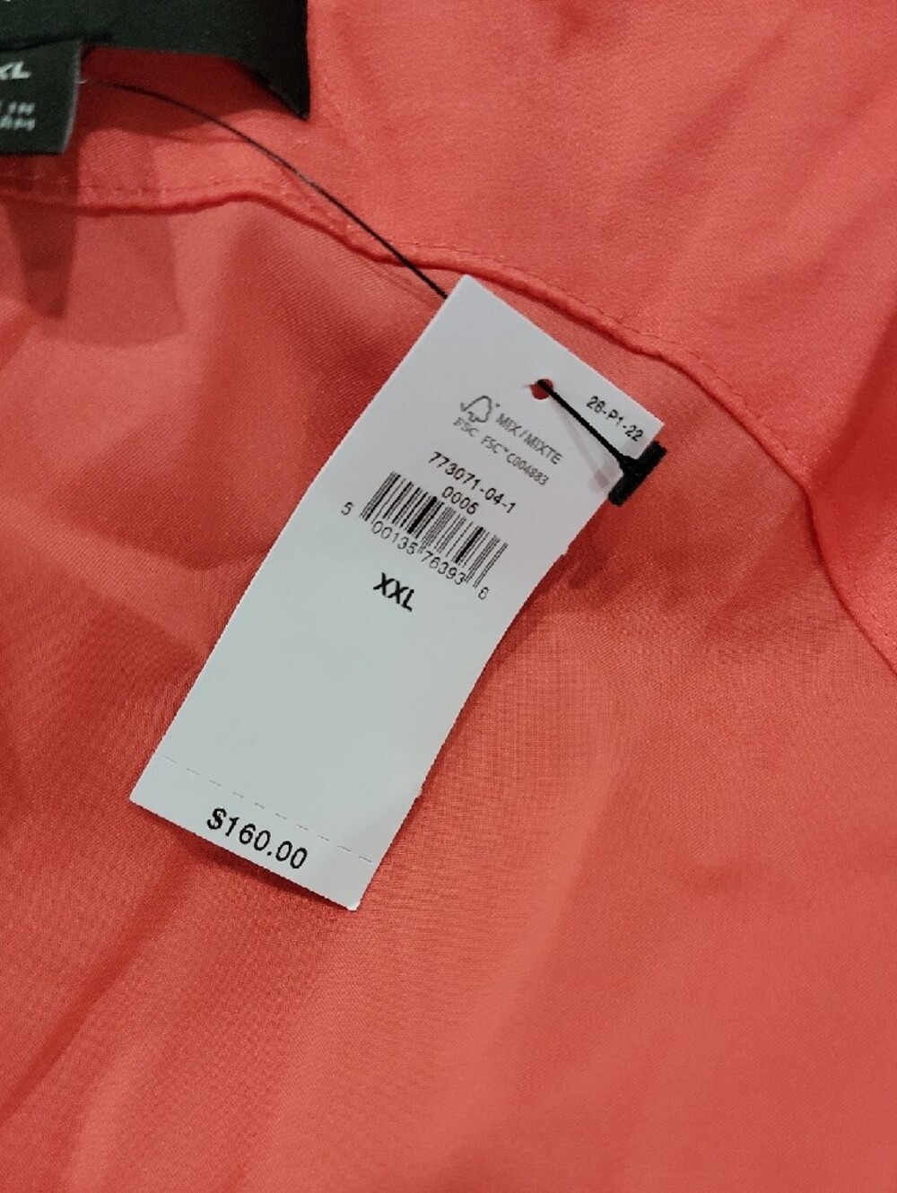 Banana Republic Coral Pleated Maxi Dress - Picture 9 of 9